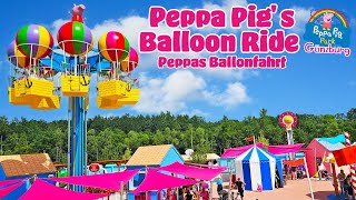 Peppa Pig’s Balloon Ride at Peppa Pig Park Günzburg Germany June 2024 4K [upl. by Aphrodite]