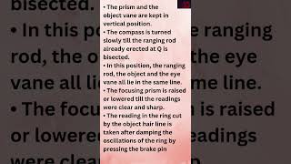 How to take reading using compass ll survey surveying compass civilengineering [upl. by Sadella892]