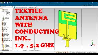 dual band antenna for router omni directional antenna in cst 24 GHz and 5GHz in cst [upl. by Dwan467]