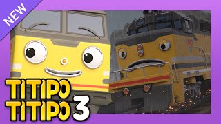 TITIPO S3 EP3 I want to be a Megatrain l Train Cartoons For Kids  Titipo the Little Train [upl. by Linus]