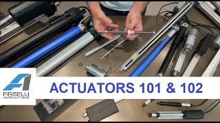 Linear Actuators 101  Actuator Basics how they work how you run them and whats inside an Actuator [upl. by Inesita]