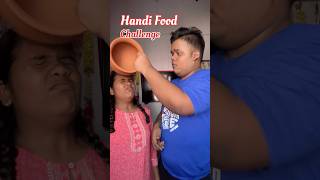 My Sister Vs Me  Who will make the best food in Handi shorts [upl. by Nari]