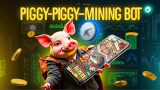 Piggy Piggy Telegram Mining Bot  PGC Ko Withdraw Kaise Karenge  Piggy Piggy Crypto Mining Bot [upl. by Viens]