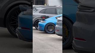 Blue Manthey racing Porsche GT4RS [upl. by Allit]