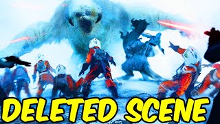 Deleted Scene Of Wampa Attacking Rebels On Hoth shorts [upl. by Eintirb]