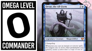 Omega Level Commander  Orvar the AllForm  Incredibly Powerful  Deck Tech  EDH  MTG [upl. by Gaylor]