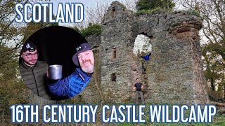 16TH CENTURY CASTLE WILDCAMP  Auldhame Castle Scotland [upl. by Schoenburg]