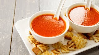 होटल स्टाइल टमाटर का सूप बनाने की विधि  tomato soup recipe perfect cookingshooking [upl. by Enelrahs]