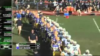 Massapequa Chiefs vs East MeadowHighlights 102012 [upl. by Arvind]