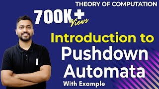 Lec50 What is Pushdown Automata in TOC  Definition amp Explanation in Hindi [upl. by Elleoj]