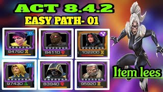 Mcoc Act 842 Easy path Completion [upl. by Anahsek]