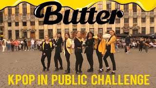 KPOP IN PUBLIC CHALLENGE BRUSSELS BTS 방탄소년단 Butter  Dance cover by Move Nation from Belgium [upl. by Ahtnams]