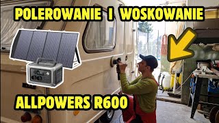 90 Polerowanie i woskowanie przyczepy ozonowanie opla allpowers jak ładuje s300 i r600 [upl. by Disario]