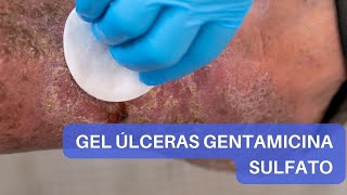 Gel de goma xantana con gentamicina para tratar úlceras [upl. by Raamaj87]