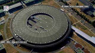 Aerial Footage The SynchrotronSoleil  Cluster of Saclay [upl. by Nylakcaj269]