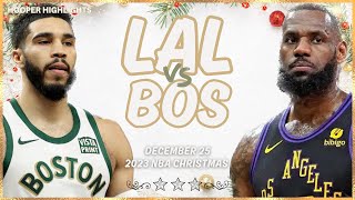 Los Angeles Lakers vs Boston Celtics Full Game Highlights  Dec 25  202324 NBA Christmas [upl. by Auhsuj]