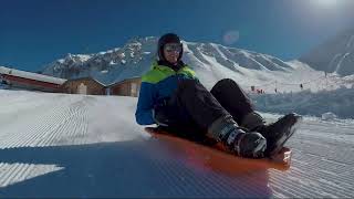 Activité Luge Colorado 15 km de descente  La Plagne [upl. by Engenia]