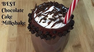 Making Portillos Chocolate Cake Shake at Home Super Easy amp Delicious Milkshake [upl. by Cinderella]