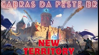 ZVZ NOVO TERRITORIO TENTATIVA DE DEFESA CABRAS DA PESTEBR albiononline mmorpg zvzalbiononline [upl. by Jacobah]