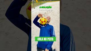 COMO COLAR A BOLA NO PEITO 🔥 cola altinha alta tutorial bera [upl. by Edme]