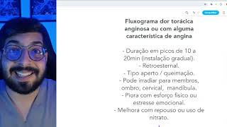 Fluxograma dor torácica anginosa sem enrolação [upl. by Medora]