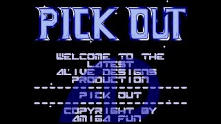 Pick Out Review for the Commodore Amiga by John Gage [upl. by Muhan]