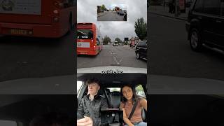 Watch out for pedestrians driving london learn manual car instructor bus [upl. by Pius863]