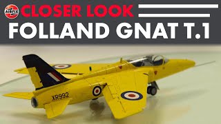 Airfix  Folland Gnat T1 148 Scale [upl. by Anivle]