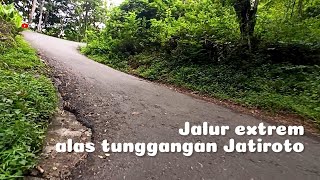 Pelosok desa wonogiri jalur ekstrem alas tunggangan jatiroto [upl. by Anad981]