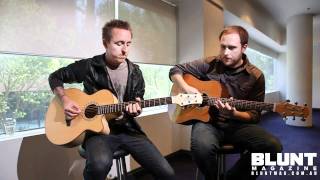 Blunt Sessions  Yellowcard acoustic HD [upl. by Ettezus]