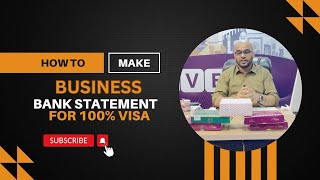 How to Maintain Business Bank Statement for UK VisaBank Statement Personal or BusinessUK Visa [upl. by Eggett]