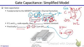 Digital ICs  Dr Hesham Omran  Lecture 07  MOSFET Capacitance [upl. by Ased]