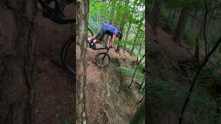 cool MTB moments 🤯🤯 bike mtb mountainbikefails mtbcrash mtbfails mountainbike crash mtbfail [upl. by Renie]