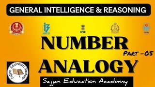 new number analogy reasoning part 05 trending education upsc ssc rrb learning [upl. by Melas]