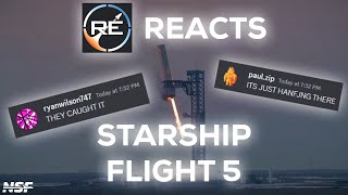 Starship Flight 5  Live Rocket Emporium Reaction ft NASASpaceflight again [upl. by Aeel263]