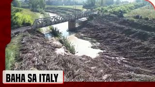 Drone shows extent of flooding in Emilia Romagna [upl. by Brighton102]