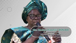 MRS OMOLAYO AKINLADES RETIREMENT CEREMONY [upl. by Tacita]