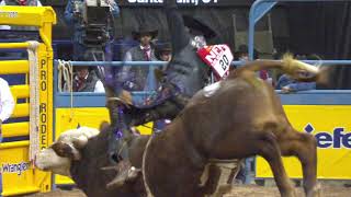 Watch NFR Bull Riding on ProRodeoTvcom [upl. by Eelamme644]