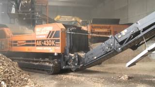 Doppstadt Shredder DW 3080 K Waste Wood Bulky Waste 2 [upl. by Leduar]