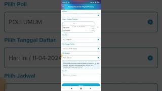 Cara Daftar Antrian Online Poli Umum Puskesmas dengan Mobile JKN [upl. by Melita]