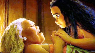 Gramma Tala Gives Moana the Heart of Te Fiti Scene  MOANA 2016 Movie CLIP HD [upl. by Cissiee]