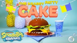 How to Make a Krabby Patty Cake  SpongeBob [upl. by Gilmore]