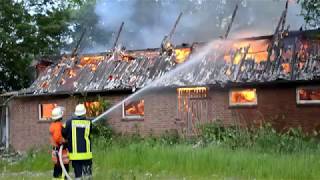 Großfeuer in Otterndorf Cuxhavener NachrichtenNiederelbeZeitung [upl. by Adila]