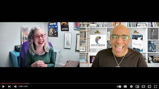 Barb Chaffer Authier on Arts Engines with Aaron Dworkin [upl. by Howund]