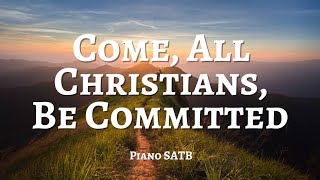 Come All Christians Be Committed  DEMO  SATB  Song Offering [upl. by Eneleoj357]