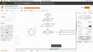 8 Decisão de fluxo em fluxogramas  Curso de Lógica de Programação com VISUAL G [upl. by Artinak]