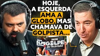 A HIPOCRISIA da esquerda com a GLOBO [upl. by Alida]