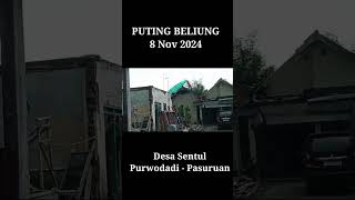 Puting beliung Desa Sentul Purwodadi Pasuruan [upl. by Gyimah]