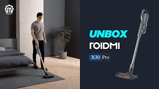 Unbox Roidmi X30 Pro เครื่องดูดฝุ่น [upl. by Funda]