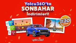 Yolcu360ta Sonbahar İndirimleri [upl. by Tonneson194]